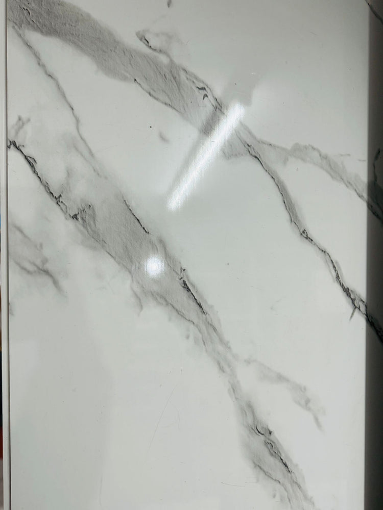 White Marble Gloss Size: 1000×2400 mm
Thickness: 10mm