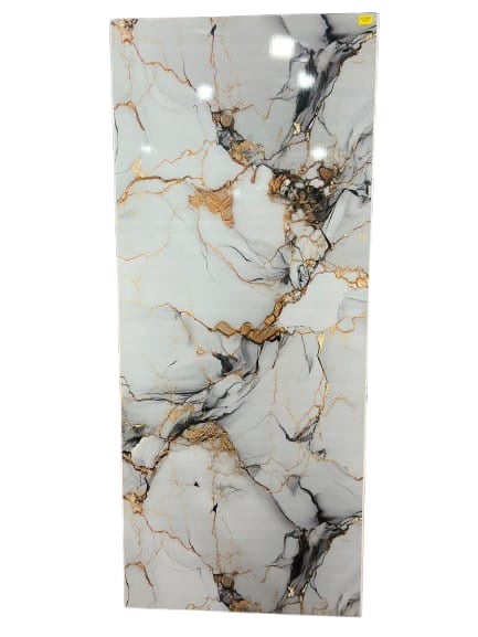 Gold Marble Effect Shower Wall Panel