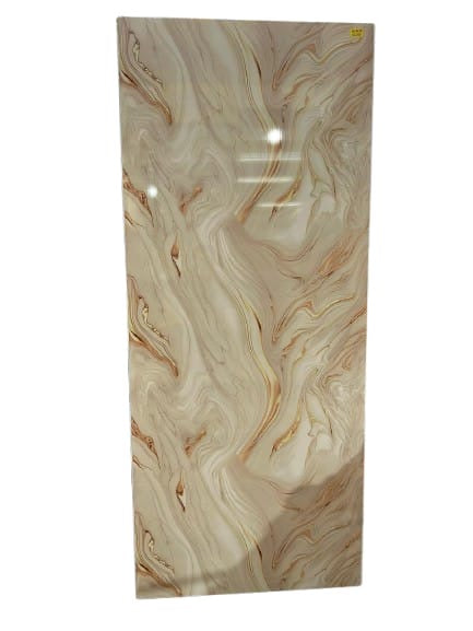 Pink Fired Marble Blush Shower Panel