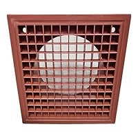 Egg Crate Grille Vent | Extractor Vent Cover Anthracite grey Diameter 100mm/4Inch