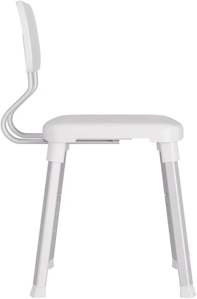 Evekare deluxe shower chair with back support