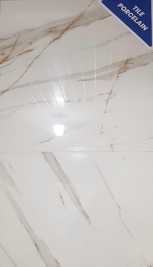 Gold Calacatta Polished Porcelain Tile 60x120