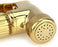 Full Copper Gold Bidet Bidet Shower Set (Base + Hose + Shower)