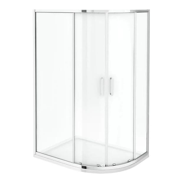 Offset Quadrant Shower Enclosure with Tray & Waste